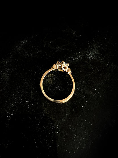 Ami Hex Opalescent Sapphire Ring