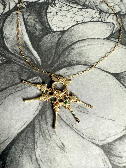 Cosmic Wand Necklace Set