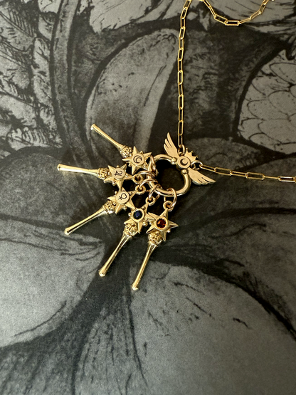 Cosmic Wand Necklace Set