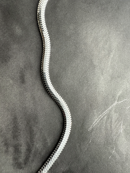 Snakebone Sterling Silver Chain