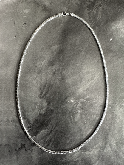 Snakebone Sterling Silver Chain