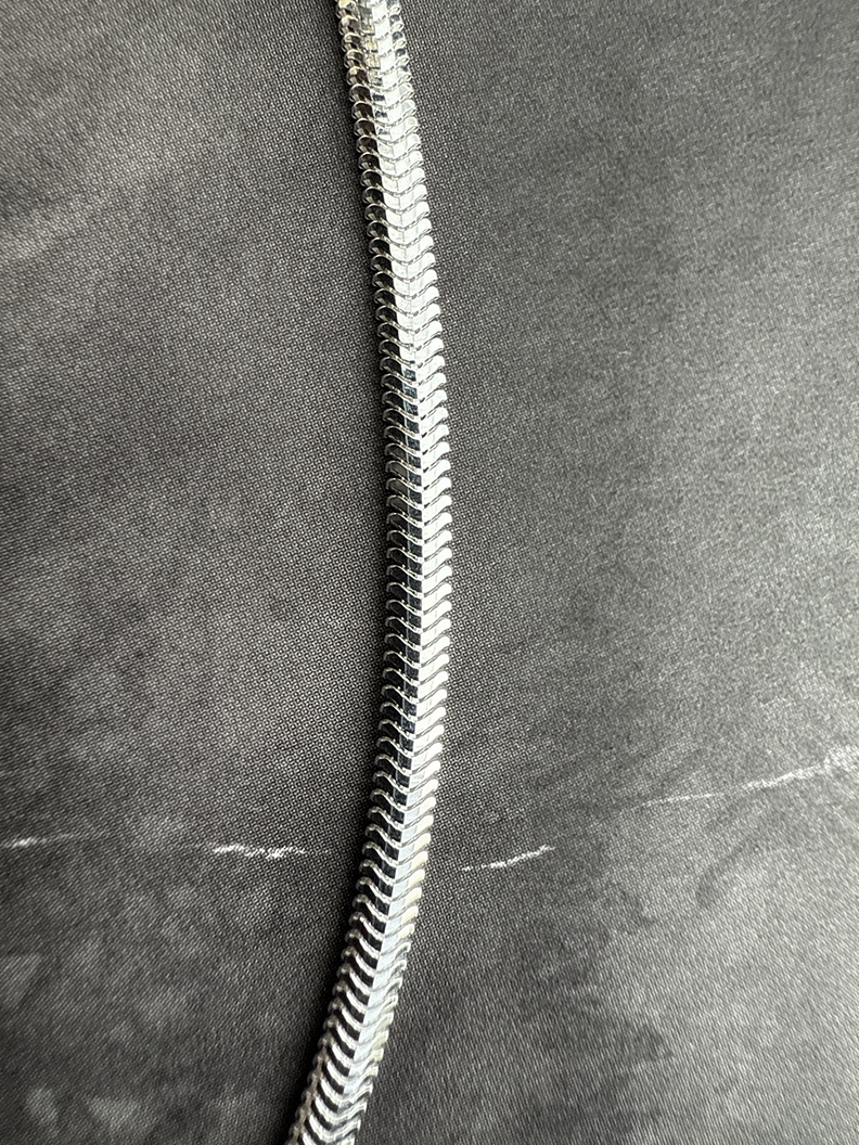 Snakebone Sterling Silver Chain