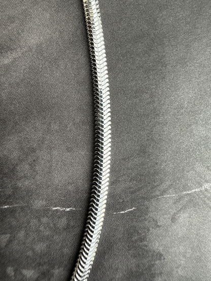 Snakebone Sterling Silver Chain
