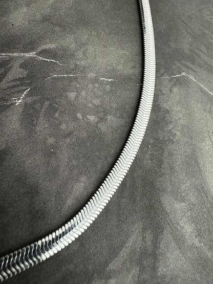 Snakebone Sterling Silver Chain