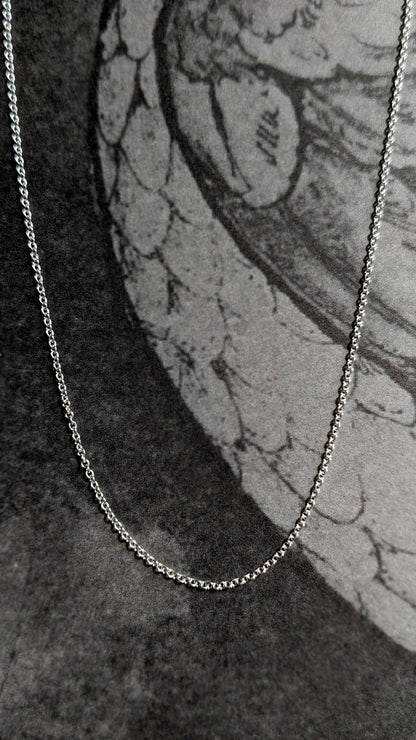 Sterling Silver Rolo Chain