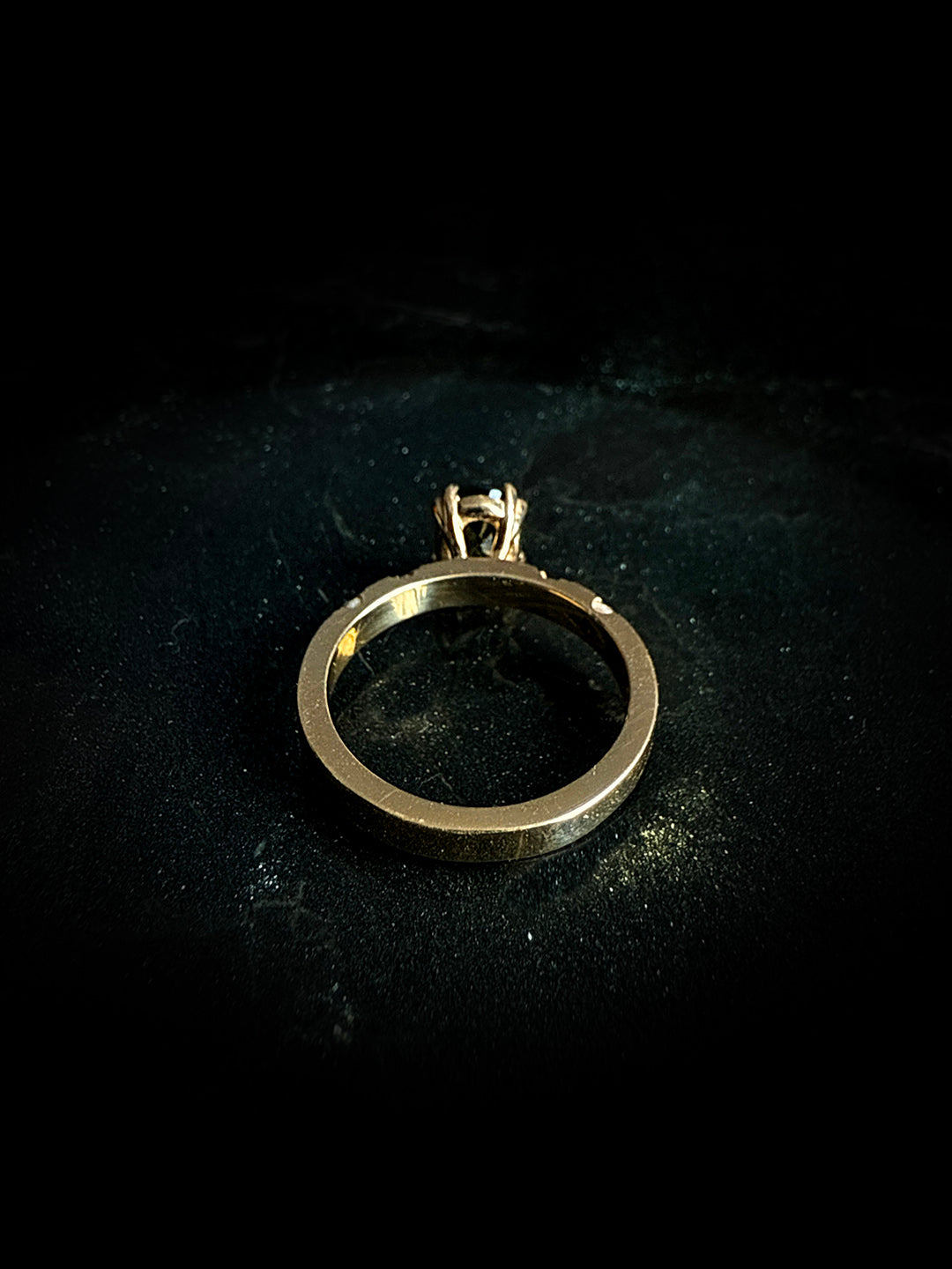 Sybill Oval Green Sapphire Ring