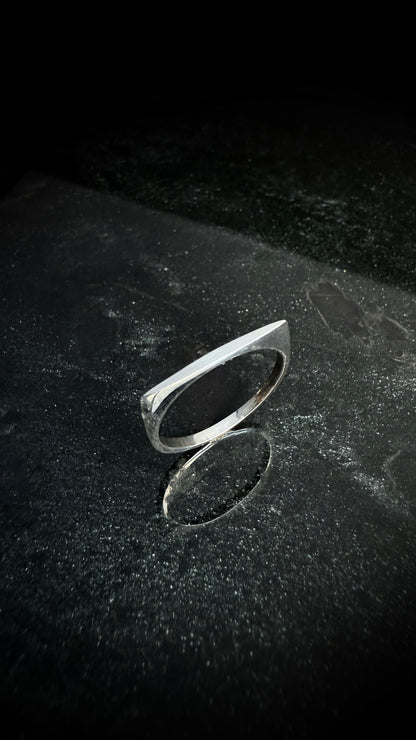 Skinny Tapered Stacking Ring