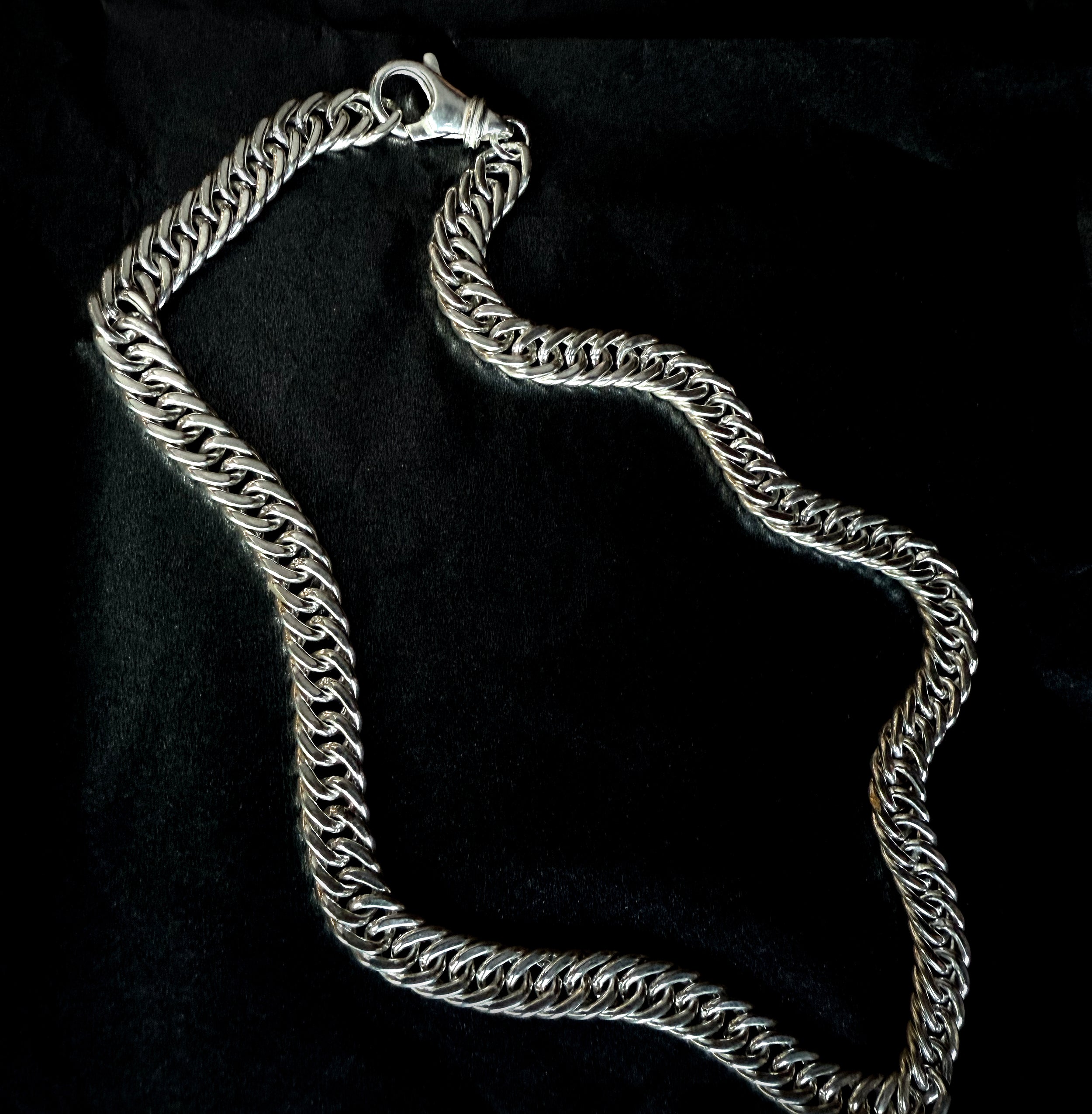 Sterling Silver Chunky Curb Chain