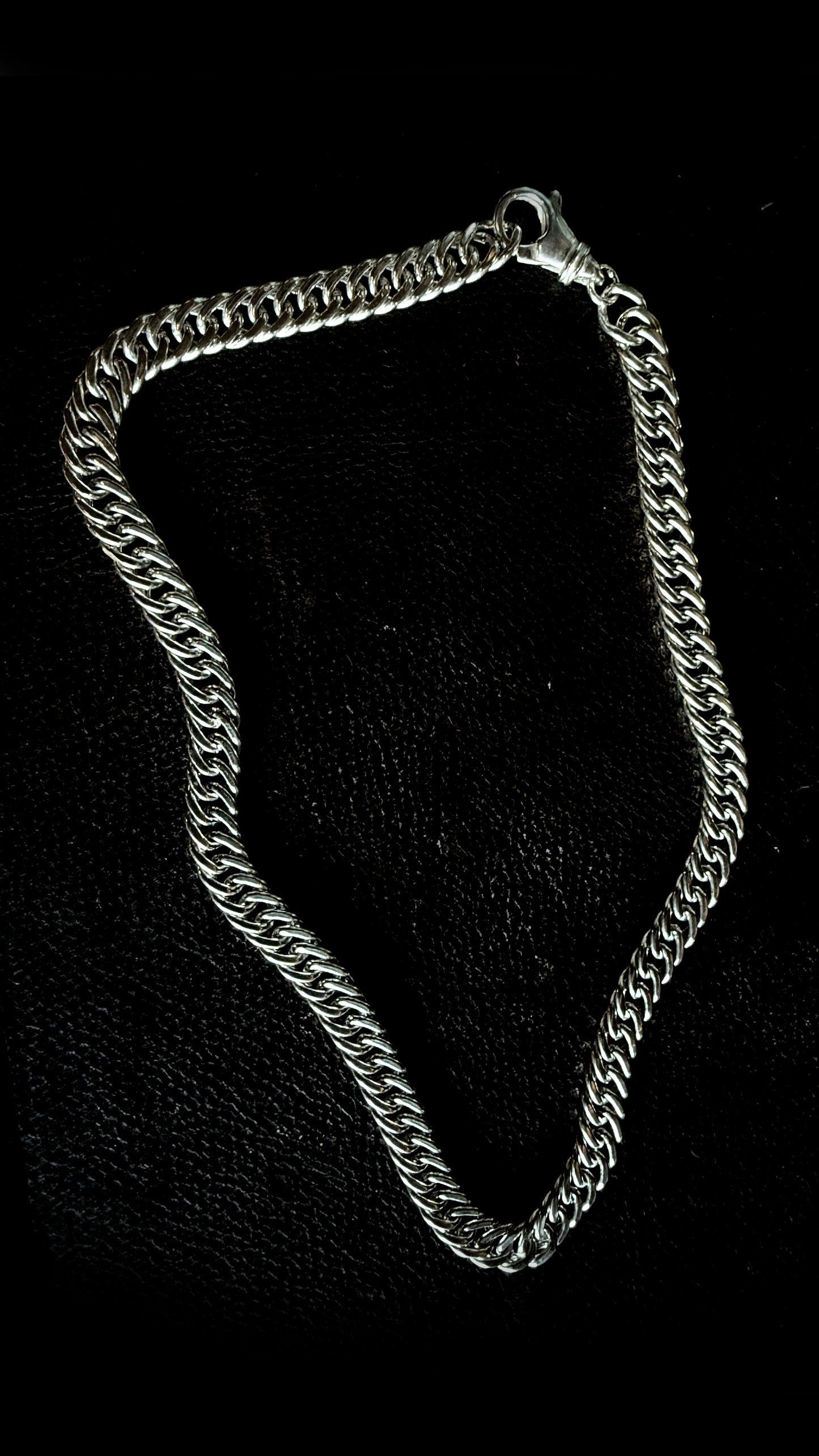 Sterling Silver Chunky Curb Chain
