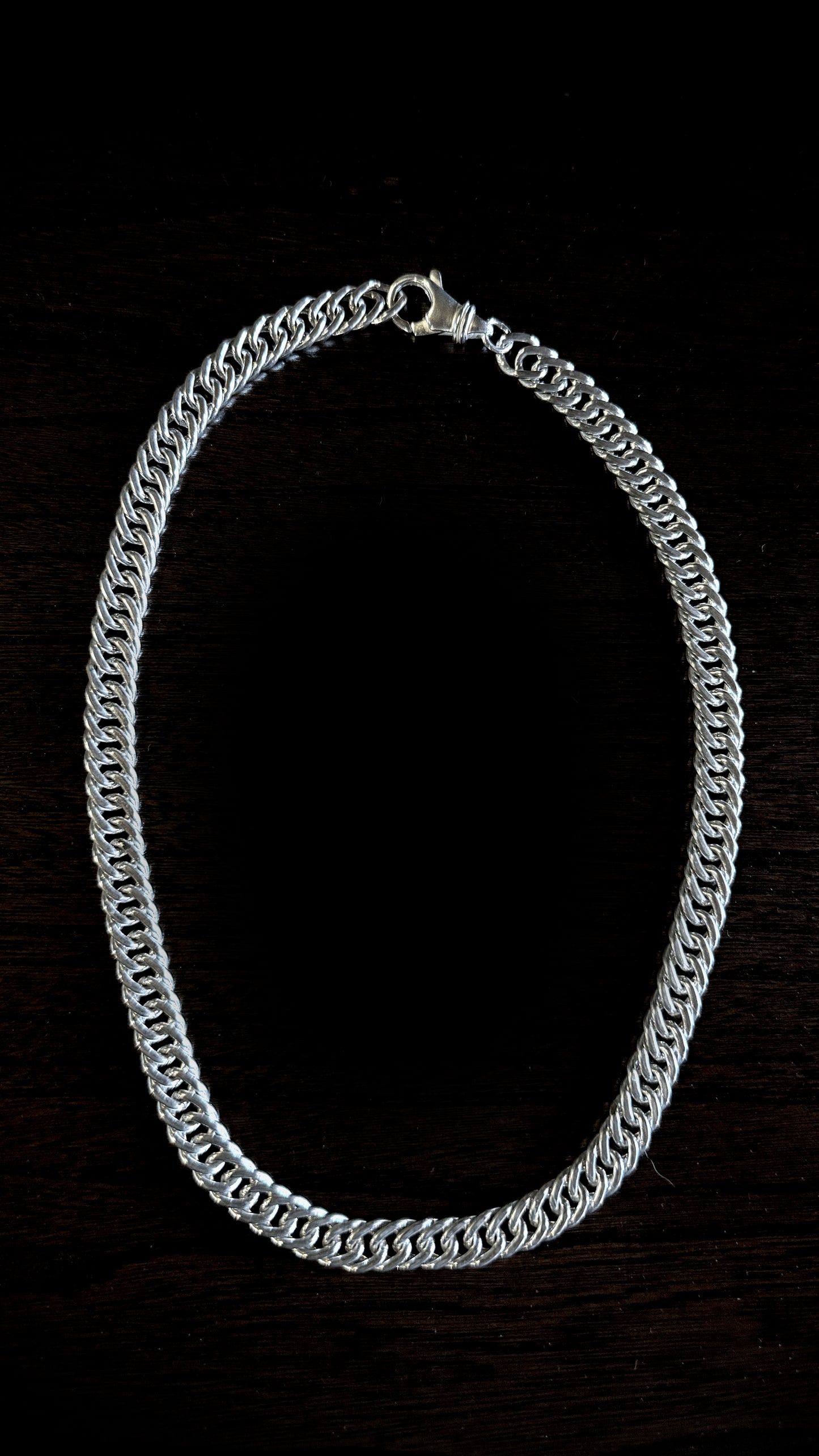 Sterling Silver Chunky Curb Chain